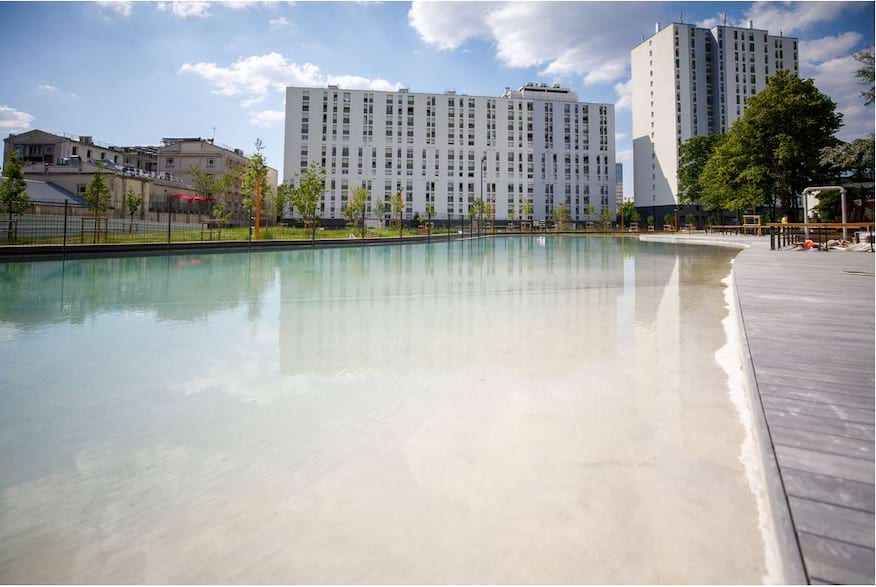 Parc Diderot espace baignade