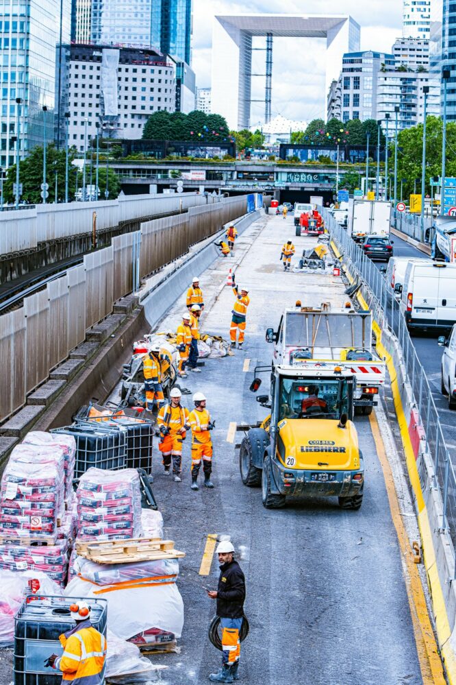 pont de neuilly en chantier